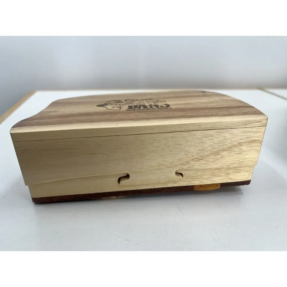 Carver Dan's Handcrafted Wood Puzzle Box 